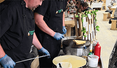 crepe service hire wales