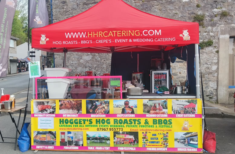 Traditional hog roast