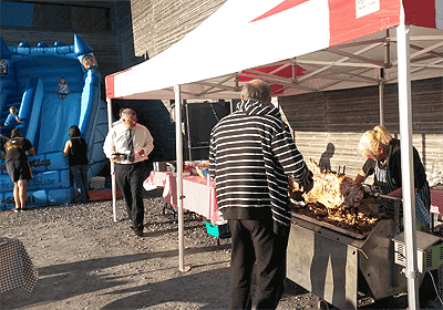 family celebration catering wales