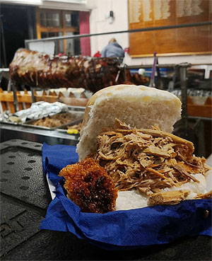 street food hog roast